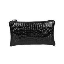 women clutch bag crocodile patent leather wrist strap zipper wallets casual coin purse dollar price J4U66