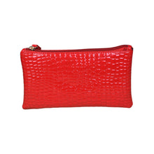 women clutch bag crocodile patent leather wrist strap zipper wallets casual coin purse dollar price J4U66
