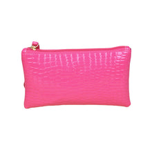 women clutch bag crocodile patent leather wrist strap zipper wallets casual coin purse dollar price J4U66