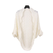 Women Cute Casual Thin Crocheted Open Stitch Sweaters Women Batwing Sleeve Cardigan Sweaters 6 Colors J4U66