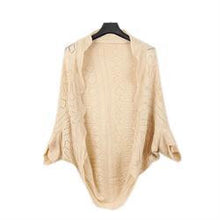 Women Cute Casual Thin Crocheted Open Stitch Sweaters Women Batwing Sleeve Cardigan Sweaters 6 Colors J4U66