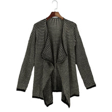 women long cardigans casual knitted sweater long sleeve coat jacket outwear tops loose sweater knit clothing J4U66