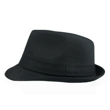 women men hat curly floppy brim british jazz hip hop fedora hat cap unisex black chapeu J4U66