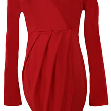 women sexy dress deep v neck long sleeve wrap bandage dress plus size bodycon dress vestidos xxxl J4U66