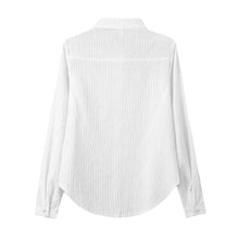 women shirt turn down neck stand collar long sleeve button formal casual blouse ol ladies office women tops blusas J4U66