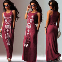 Women Sexy Casual Boho Long Maxi Evening Party Beach Dress Vest Sundress J4U66