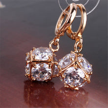 Women's Nice Long Drop Earring Dangle Studs Crystal Zircon Wedding Jewelry Gifts For Lady 2 Styles J4U66
