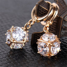 Women's Nice Long Drop Earring Dangle Studs Crystal Zircon Wedding Jewelry Gifts For Lady 2 Styles J4U66