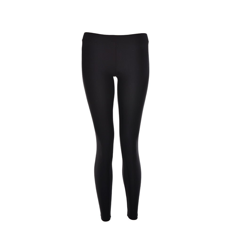 Women's Sexy Skinny Faux Leather High Waist Leggings Pants J4U66