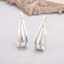 silver plated earing style earring silver plated earrings smte4 J4U66