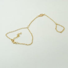 Elegant Womens Luck Hand Of Fatima Hamsa Slave Golden Bracelet Finger J4U66