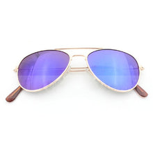 New Girls Boys Metal Frame Mirror Lens Sunglasses Square Eyeglasses Eyewear For Kids PY6 J4U66