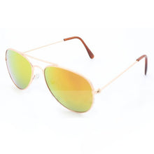 New Girls Boys Metal Frame Mirror Lens Sunglasses Square Eyeglasses Eyewear For Kids PY6 J4U66