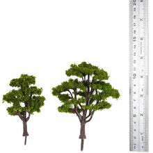 handcrafted tree model architectural model for train layout garden scenery scene wargame landscape 10pcs plastic model trees J4U66