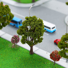 handcrafted tree model architectural model for train layout garden scenery scene wargame landscape 10pcs plastic model trees J4U66