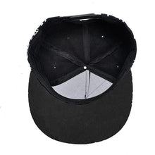 harajuku men women cap glow graffiti eyes baseball cap snapback flat hat fluorescent hip pop cap gorras black J4U66