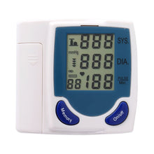 New Health Care Wrist digital lcd Blood Pressure Monitor Automatic Tonometer Meter For Measuring Pulse Rate PY7 J4U66