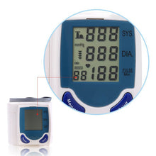 New Health Care Wrist digital lcd Blood Pressure Monitor Automatic Tonometer Meter For Measuring Pulse Rate PY7 J4U66