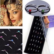 Stainless Steel Nose Open Hoop Ring Nose Ring Piercing Nose Studs with Box Body Piercing Jewelry 40pcs 0r 18pcs J4U66
