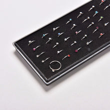 Stainless Steel Nose Open Hoop Ring Nose Ring Piercing Nose Studs with Box Body Piercing Jewelry 40pcs 0r 18pcs J4U66