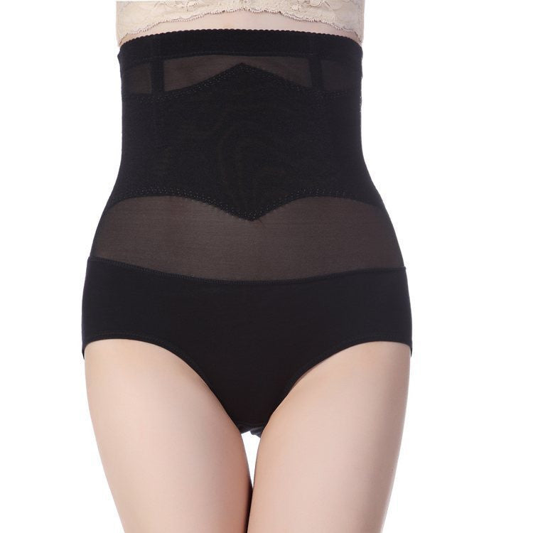 high waist slimming modal panty raise hip body tummy shaper briefs underwear lingerie corset J4U66