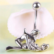 Belly Button Ring Dangle Navel Body Jewelry Piercings  J4U66