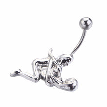 Belly Button Ring Dangle Navel Body Jewelry Piercings  J4U66