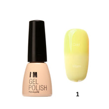 I am Gel Polish Temperature Changing Gel Color UV Gel Nail Polish 7ML Nail Gel Led UV Soak off Long Lasting Nail Art J4U66