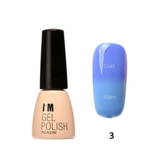 I am Gel Polish Temperature Changing Gel Color UV Gel Nail Polish 7ML Nail Gel Led UV Soak off Long Lasting Nail Art J4U66