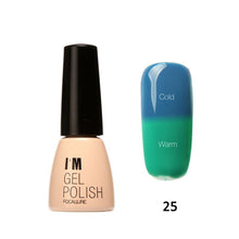 I am Gel Polish Temperature Changing Gel Color UV Gel Nail Polish 7ML Nail Gel Led UV Soak off Long Lasting Nail Art J4U66