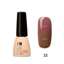 I am Gel Polish Temperature Changing Gel Color UV Gel Nail Polish 7ML Nail Gel Led UV Soak off Long Lasting Nail Art J4U66