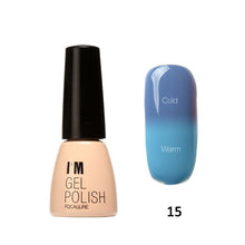 I am Gel Polish Temperature Changing Gel Color UV Gel Nail Polish 7ML Nail Gel Led UV Soak off Long Lasting Nail Art J4U66