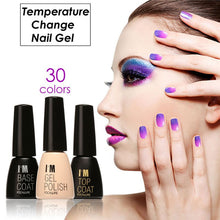 I am Gel Polish Temperature Changing Gel Color UV Gel Nail Polish 7ML Nail Gel Led UV Soak off Long Lasting Nail Art J4U66
