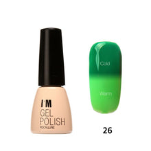 I am Gel Polish Temperature Changing Gel Color UV Gel Nail Polish 7ML Nail Gel Led UV Soak off Long Lasting Nail Art J4U66