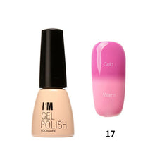 I am Gel Polish Temperature Changing Gel Color UV Gel Nail Polish 7ML Nail Gel Led UV Soak off Long Lasting Nail Art J4U66