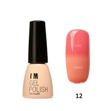 I am Gel Polish Temperature Changing Gel Color UV Gel Nail Polish 7ML Nail Gel Led UV Soak off Long Lasting Nail Art J4U66