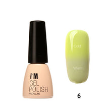 I am Gel Polish Temperature Changing Gel Color UV Gel Nail Polish 7ML Nail Gel Led UV Soak off Long Lasting Nail Art J4U66
