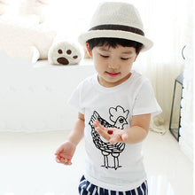 New Kids Boys Casual Short Sleeve Pullover Cotton T-shirt Tee Tops Baby Clothing T Shirts J4U66