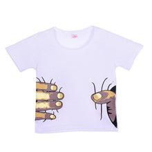 kids clothes girls boys hand printed 3d effect funny t-shirtss child tops tee shirts J4U66