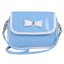 Ladies Women 7 Messenger Bags PU Leather Tote Satchel Fashion Lovely Girl Bowknot Crossbody Shoulder Handbags  J4U66