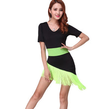 Latin Dance Dress Costume Salsa Cha Cha Rumba Ballroom Dance Sexy Skirts 16PY J4U66
