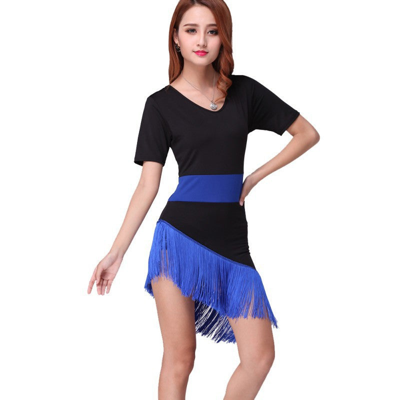 latin dance dress women costume salsa cha cha rumba ballroom dance sexy skirts J4U66