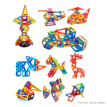 magnet building puzzle diy kids toys plastic building puzzle magnetic 3d building toy kits educational model puzzle J4U66