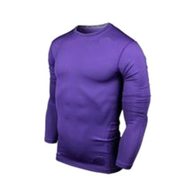 Men Boy Compression Base Layer Tights Shirts Under Skin T-shirts Tops S-XXLJFY66