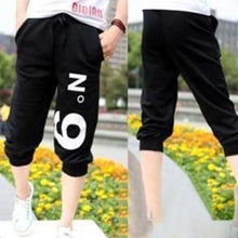 New Men Casual Hip Hop Dance Sweat Joggers Harem Capri Pants Cropped Trousers  J4U66