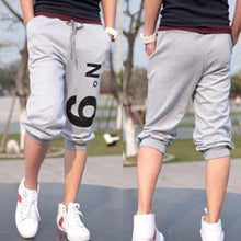 New Men Casual Hip Hop Dance Sweat Joggers Harem Capri Pants Cropped Trousers  J4U66