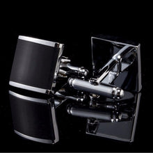 Men Cuff Links For Wedding Party Simple Men Sleeve Shirt Cufflinks Men's Shirt Metal Alloy Square Cufflinks  J4U66