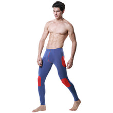New Men Modal Long Johns Pants Splice Trousers Thermal Underwear Bottoms M L XL J4U66