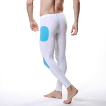New Men Modal Long Johns Pants Splice Trousers Thermal Underwear Bottoms M L XL J4U66