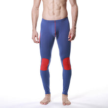 New Men Modal Long Johns Pants Splice Trousers Thermal Underwear Bottoms M L XL J4U66